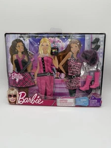 Barbie Clothing Lot Barbie Fashionistas SASSY Rock Star Fashions 2009 NIB W/Wear - Picture 1 of 2