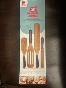 Mad Hungry "The Spurtle" 4-teiliges Utensilienset aus Akazienholz  - Bild 1 von 2