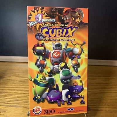 A Sneak Peek At Cubix Robots For Everyone VHS Computer Animation WB Kids Promo - Image 1 of 4