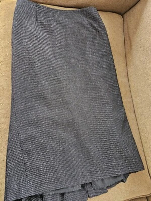 Evan-Picone Petite Women's Black With White Skirt Sz  4P - Image 1 of 4