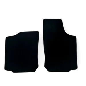 Car Floor Mats Velour For Opel Tigra Auto Liners Waterproof Black Carpet Rugs 2p - Picture 1 of 13