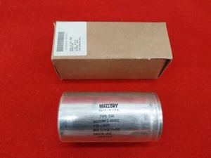 MALLORY. CAPACITOR TYPE CGS 60000 MFD 45VDC MAX SURGE 55VDC. P/N 530105-402 - Picture 1 of 4