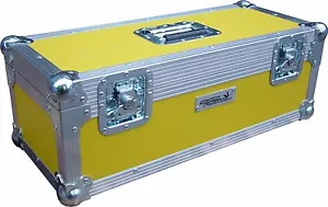 Caja de discos de vinilo única 300 Swan Flight de 7" (PVC rígido amarillo) - Imagen 1 de 7