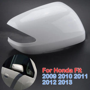 1pc Right Side Rear Mirror Cover Cap For Honda Fit Jazz 2009 2010 2011 2012 2013 - Picture 1 of 6