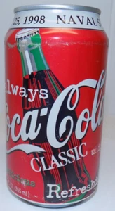 Coca Cola Classic 12oz Can 7/25/1998 Launching the USS Harry Truman Norfolk Va - Picture 1 of 7