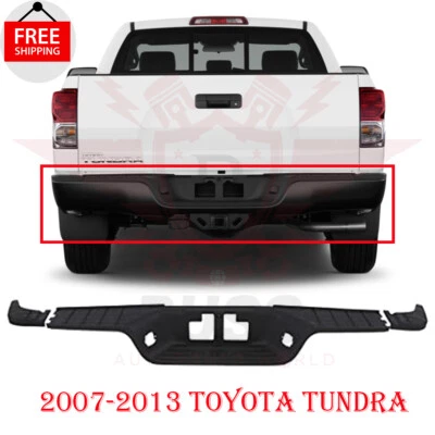 New Rear Step Bumper Center + Extension Pad 3PCS Fits 2007-2013 Toyota Tundra - Image 1 of 4