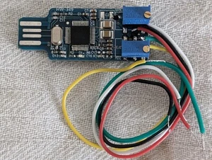CM108AH USB DAC vormodifiziert für Allstarlink Nodes SMD Transistor PTT & Potis - Bild 1 von 2