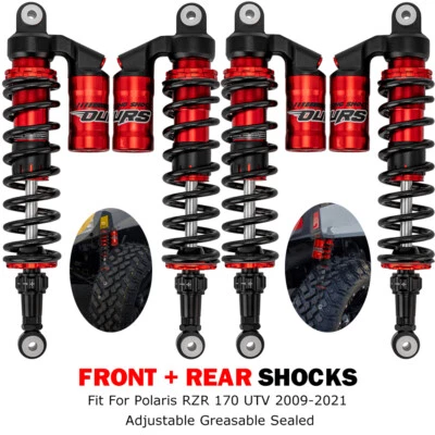 Stage 5 Upgraded Front & Rear Shocks Absorbers For Polaris Rzr 170 UTV 2009-2021 - Image 1 of 4