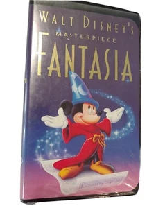 WALT DISNEY'S FANTASIA MASTERPIECE VHS 1991 Christmas Lead 08/25/91 with inserts - Picture 1 of 12
