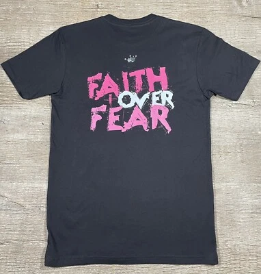Rogue Planet Pink Faith Over Fear T-Shirt - Image 1 of 3