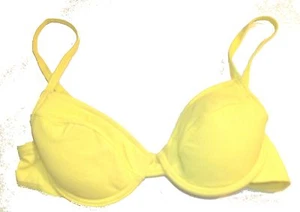 Lascana Yellow Push Up Underwire Bikini Top w/Remove Padding Size AA, A & B-Cup - Picture 1 of 11