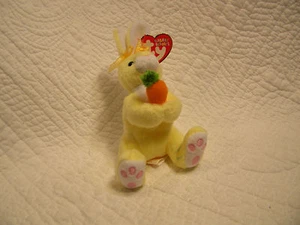 **NIBBLIES** BUNNY RABBIT- TY BEANIE BABYBABIES-RETIRED- - Bild 1 von 4