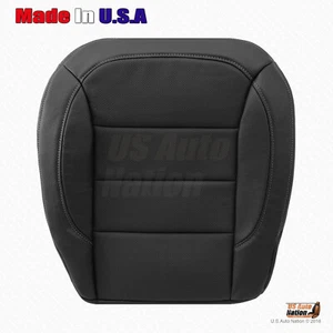 Mercedes ML250 2012 2014 2015 parte inferior del conductor cubierta de cuero perforado negra - Imagen 1 de 10