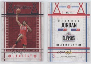 2015-16 Panini Excalibur Jamfest Silver /70 DeAndre Jordan #15
