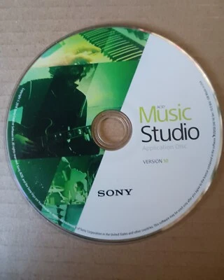 SONY ACID Music Studio - Version 10/ Windows 10/ Missing CODE/ COMES AS IS! - Image 1 of 4