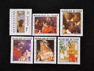 CHAD - 1969 - Paintings - MNH - SG 267/72 - Picture 1 of 1