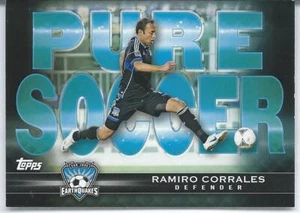 2013 Topps MLS Fußball PURE FOCCER RAMIRO CORRALES Fusion MetroStars EarthQuakes - Bild 1 von 1