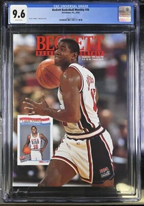 Beckett Basketball Magazine #26 Magic Johnson CGC 9.6 NM+++ - Picture 1 of 1