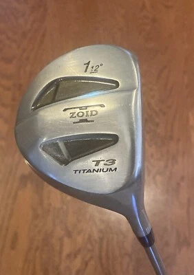 Controlador de titanio Mizuno T-Zoid 12 grados loft diestro para mujer varilla flexible de grafito ~43" Foto 1 de 4