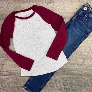 Justice LS Tee and Jeans Set Sz 8 - Picture 1 of 9