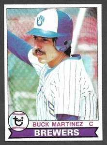 Buck Martínez 1979 Topps #243 cerveceros de Milwaukee ex como nuevo + A - Imagen 1 de 2