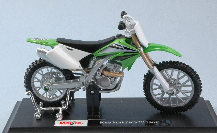 Kawasaki Kx 250f Motocross 1:18 Model 04045G MAISTO - Immagine 1 di 1
