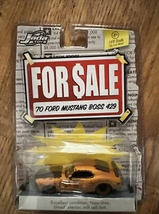 Jada 70 Ford Mustang Boss 429 For Sale Project Rusty Barn Find Junkyard 1/64 - Picture 1 of 4