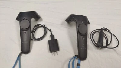 HTC Vive Genuine Wand Controllers w/ Charger - Image 1 of 4