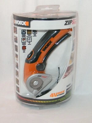 Worx ZipSnip Rechargeable Cordless Electric Handheld Box Paper Fabric Scissors - Image 1 of 4
