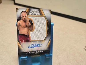 2020 Topps Knockout Patch Auto Aleksei Oleinik /50 - Picture 1 of 2