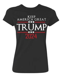 Keep America Great Donald Trump 2024 Camicia politica repubblicana T-shirt donna - Foto 1 di 10