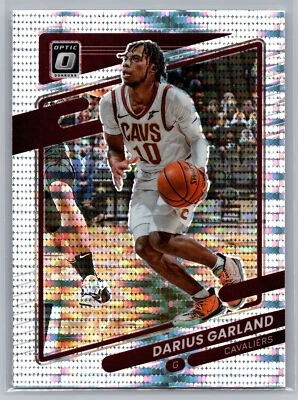 2021-22 Donruss Optic #65 Darius Garland Silver Pulsar Prizm Exclusive - Image 1 of 2