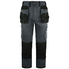 Dickies Universal Holster  Pad Trousers Grey Black Mens Workwear Bottoms TR2010