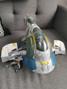 Star Wars The Rise Of Boba Fett Ultimate Battlepack Slave 1 Completo - Imagen 1 de 4