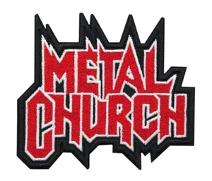 Metal Church Sew-on Patch | American Heavy Thrash Speed Power Metal Band Logo - Picture 1 of 2
