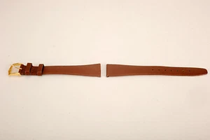 Uhrenarmband Hirsch Österreich Gr.20 Kalbsleder, dunkelbraun - Bild 1 von 4