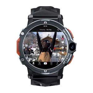 4G Smart Watch Men Bluetooth Call Wristwatch Sports Bracelet 1.6inch Touchscreen - Picture 1 of 11