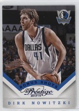 2013-14 Panini Prestige Blue Bonus Shots Dirk Nowitzki #103 HOF