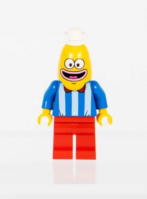 LEGO Sponge Bob Square Pants Ice-Cream Vendor Minifigure. Used + Fast Shipping - Image 1 of 4