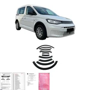 Listones de paso de rueda protección de paso de rueda compatible con VW Caddy MK5 a partir de 2021 con homologación ITV - Imagen 1 de 10