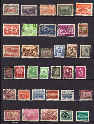 Bulgarie un lot varié de 65 timbres oblitérés /TE1235 - Photo 1/2