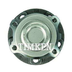 Fits 2010-2014 BMW 750i RWD Wheel Bearing and Hub Assembly Front Timken 211AD61