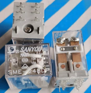 2Pcs SME-248DP 48VDC Electromagnetic Relay 8Pins 10A 240VAC - Bild 1 von 1