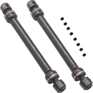 2Pack  Universal Steel Centre Drive Shaft Dogbone Compatible with Tamiya CC01 Ax