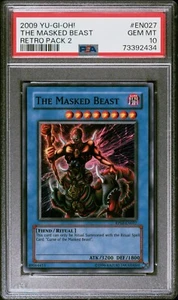 Yu-Gi-Oh! Retro Pack 2 The Masked Beast- GEM Mint PSA 10 - Picture 1 of 2