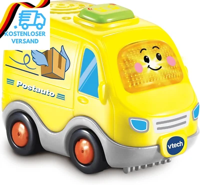 Vtech TUT TUT Baby Flitzer - Postauto – Spielzeugauto Mit Musik, Aufleuchtender  - Bild 1 von 4