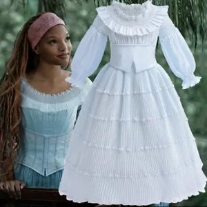 2023 Halloween Cosplay The Little Mermaid Princess Dress for Girls - Picture 1 of 3