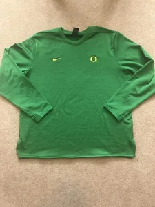 Nike Oregon Ducks Dri Fit Therma Fit Long Sleeve XXL Pullover Puddles Thermal - Picture 1 of 4