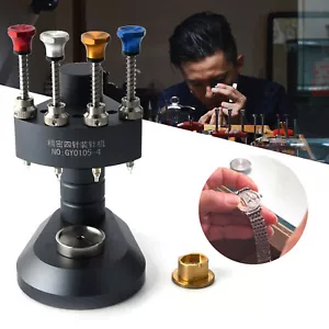 4 Pin High-Precision Watch Hand Presser Press Kit Watch Repair Setting Tools - Picture 1 of 20