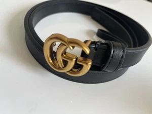 Cinturón Gucci doble GG para mujer - Imagen 1 de 3